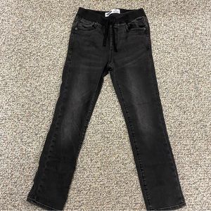 NWOT Old Navy boys karate slim elastic waist jeans size Large (10-12)